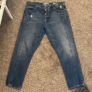 Code bleu vintage jeans
